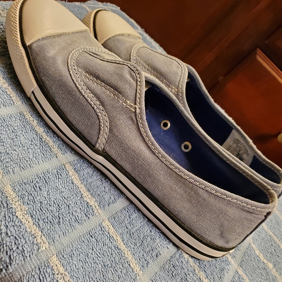 Converse All Star Slide On Denim Color Sneakers - Picture 6 of 8